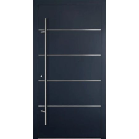 Usa exterior Aluminiu THG Premium P90-M02 Antracit la exterior - alb la interior
