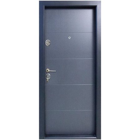Usa metalica de apartament THG 12 Gri Antracit 88 cm