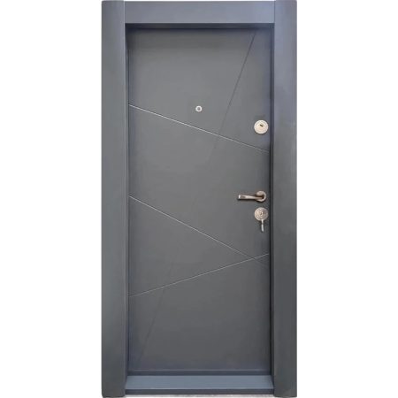 Usa metalica de apartament THG 15 Gri Antracit 88 cm